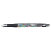 Elegante Pastel Libelle Fractale Kunst, Pen (Achterkant)