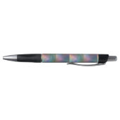 Elegante Pastel Libelle Fractale Kunst, Pen (Bodem)