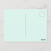 Elegante Pastel Libelle Fractale Kunst Verjaardags Briefkaart (Achterkant)