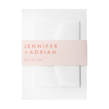 Elegante Pastel Minimalistische Moderne Uitnodigin