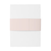 Elegante Pastel Minimalistische Moderne Uitnodigin Uitnodigingen Wikkel (Achterkant Voorbeeld)