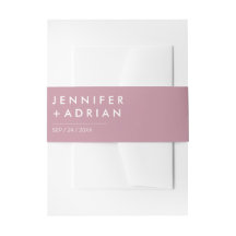 Elegante Pastel Minimalistische Moderne Uitnodigin