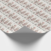 Elegante pastel Notenkraker Classic Cadeaupapier (Hoek)