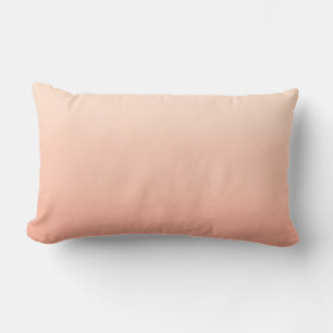 Elegante Pastel Oranje Gradiënt Kussen