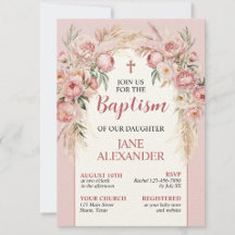 Elegante Pastel Roze Bloemendoop