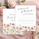 Elegante Pastel Roze Boheemse Herinneringen aan de<br><div class="desc">Pas de bruid aan om de naam en de datum van de douche te zijn. Voor verdere aanpassing,  te klikken gelieve de "pas verder"verbinding aan. Als je hulp nodig hebt,  neem dan contact met me op.</div>