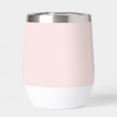 Elegante Pastel Roze Boog & Naam Gepersonaliseerd (Achterkant)