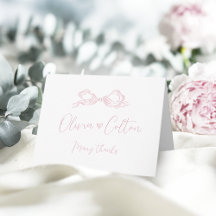Elegante Pastel Roze Handgetekende Boog Bruiloft