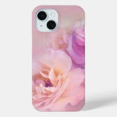 Elegante  pastel roze rozen Case-Mate iPhone case (Achterkant)