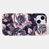 Elegante pastel roze rozen Case-Mate iPhone case (Achterkant (horizontaal))