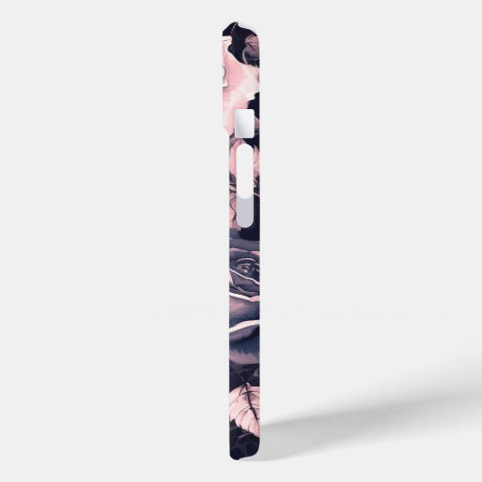 Elegante pastel roze rozen Case-Mate iPhone case (Achterkant / Links)