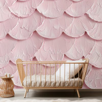 Elegante pastel roze zeemeermin huid geschulpte