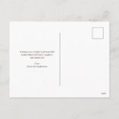 Elegante Pastel Spring Floral Easter Eggs Feestdagenkaart (Achterkant)