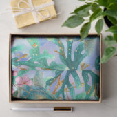 Elegante Pastel Waterverf Zee Schildpadden Decoupa Tissuepapier (Geschenk)