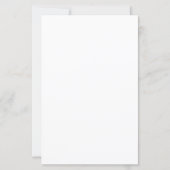 Elegante pastel witte rozen eucalyptus bruiloft (Achterkant)