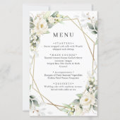 Elegante pastel witte rozen eucalyptus bruiloft (Voorkant)