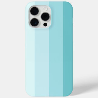 Elegante pastelblauwe gradiënt verticale strepen iPhone 15 pro max hoesje