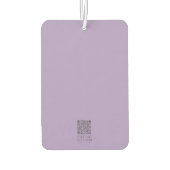 Elegante pastelbloem Bijbel Luchtverfrisser (Achterkant)