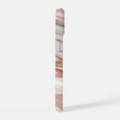 Elegante Pastelglitter Roze Blauw Goud Zilver iPhone 15 Case (Rechterkant)