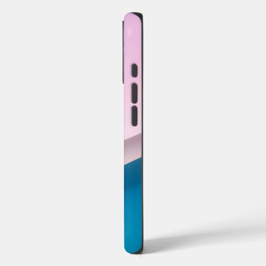 Elegante pastelgolfgradiënt Case-Mate iPhone case (Achterkant / Links)