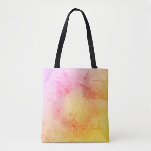 Elegante pastelgradiënt Canvas tas (Voorkant)