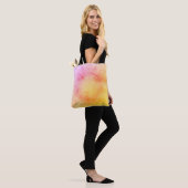 Elegante pastelgradiënt Canvas tas (Op model)