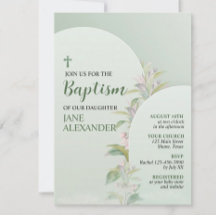 Elegante Pastelgroene Bloemendoop