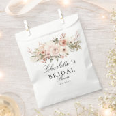 Elegante pastelkleurige bloemenboeket Bruidsdouche Bedankzakje (Geknipt)