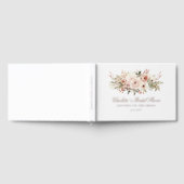 Elegante pastelkleurige bloemenboeket Bruiloftsfee Gastenboek (Volledig)