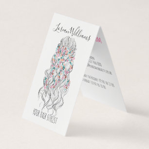 Elegante Pastelkleurige Bruid met Golvende Kapsels Visitekaartje
