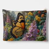 Elegante pastelkleurige wilde bloementuin met vlin etui (Achterkant)