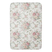 Elegante Pastelrozen Shabby Chic Badmat (Voorkant Verticaal)