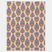 Elegante patroon fleece deken (Voorkant)