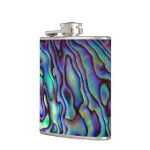 Elegante Paua Shell Look Hip Flask Heupfles (Links)