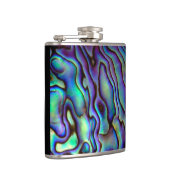 Elegante Paua Shell Look Hip Flask Heupfles (Rechts)