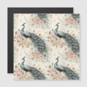 Elegante Pauw Bloemig Vintage (2) (Voorkant / Achterkant)