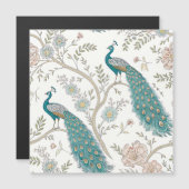 Elegante Pauw Bloemige Vintage (4) (Voorkant / Achterkant)
