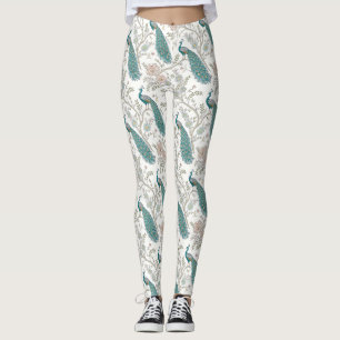 Elegante Pauw Bloemige Vintage (4) Leggings