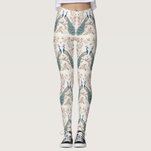 Elegante Pauw Bloemige Vintage (5) Leggings