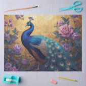 Elegante Pauw Decoupage  Tissuepapier (Craft)