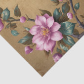 Elegante Pauw Decoupage Tissuepapier (Detail)