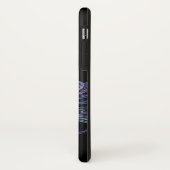 ELEGANTE PAUW IN PAARS, AMETHYST INITIALEN Case-Mate iPhone CASE (Achterkant/links)