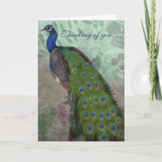 Elegante Pauw Kaart