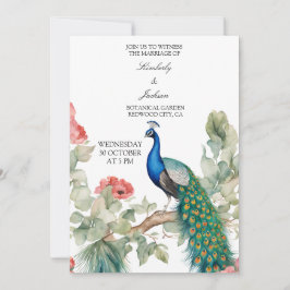 Elegante Pauw Kaart