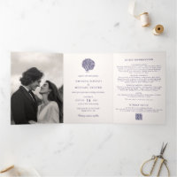 Elegante  Pauw Midnight Blue Wedding