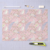 Elegante pauw ornament tissuepapier (Craft)