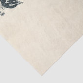 Elegante pauw ornithologie geïnspireerde decoupage tissuepapier (Detail)