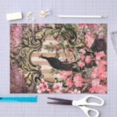 Elegante Pauw Tissuepapier (Craft)