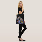 elegante pauw tote bag (Op model)