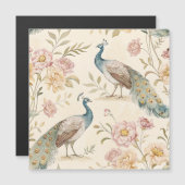 Elegante Pauwbloem Vintage (10) (Voorkant / Achterkant)